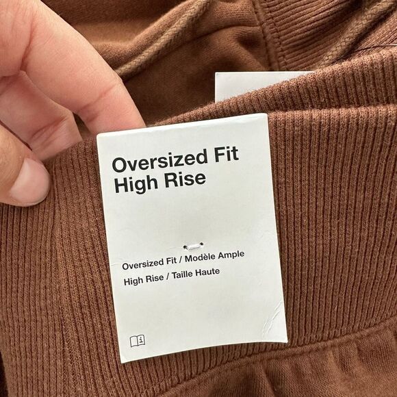 Nike Jogger Pants Womens 3X High Rise Sweatpants Oversized Fit Brown Joggers - Picture 4 of 4